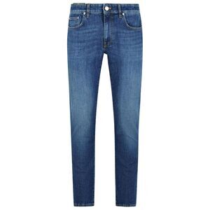 Pt05 Slim Light Blue Cotton Jeans Men